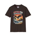 America 250 Southern California Graphic T-Shirt — Eagle, Sunset & Beach Vintage Design