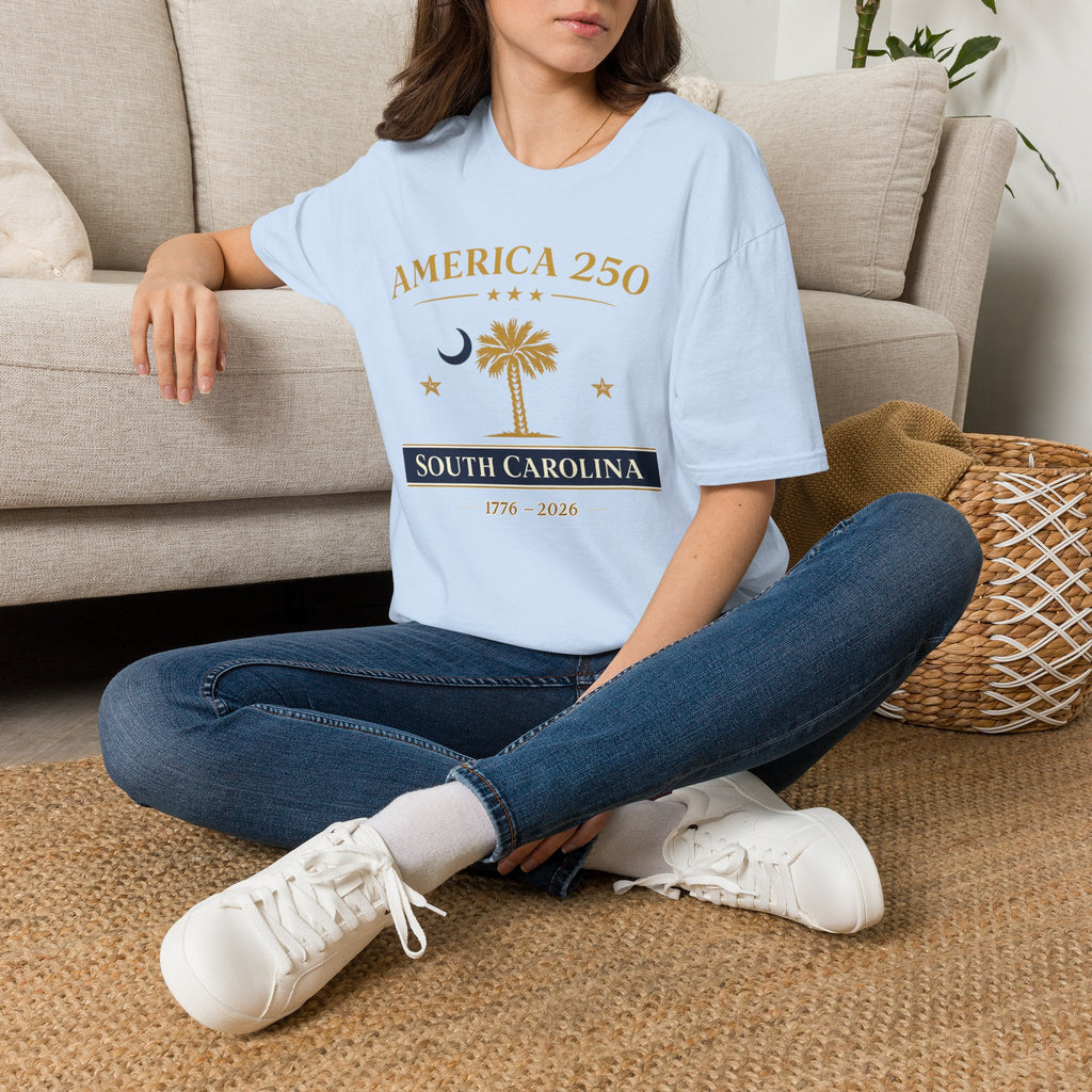 America 250 South Carolina T-Shirt 1776 - 2026 Celebration Tee