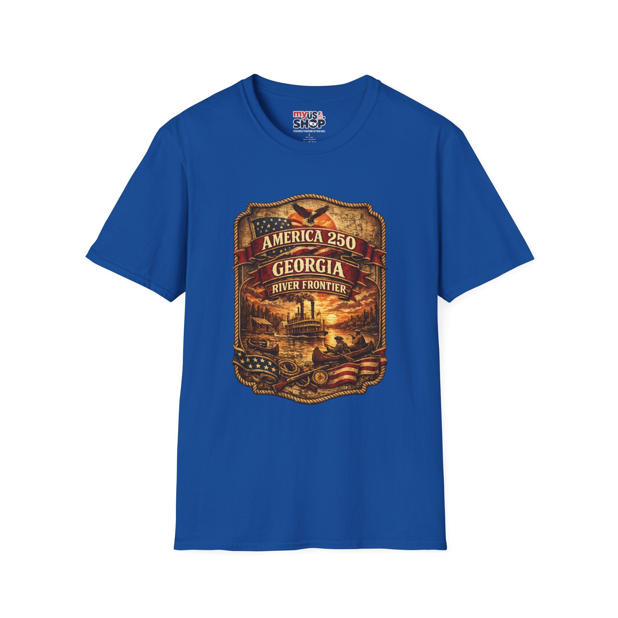 America 250 Georgia - River Frontier T‑Shirt