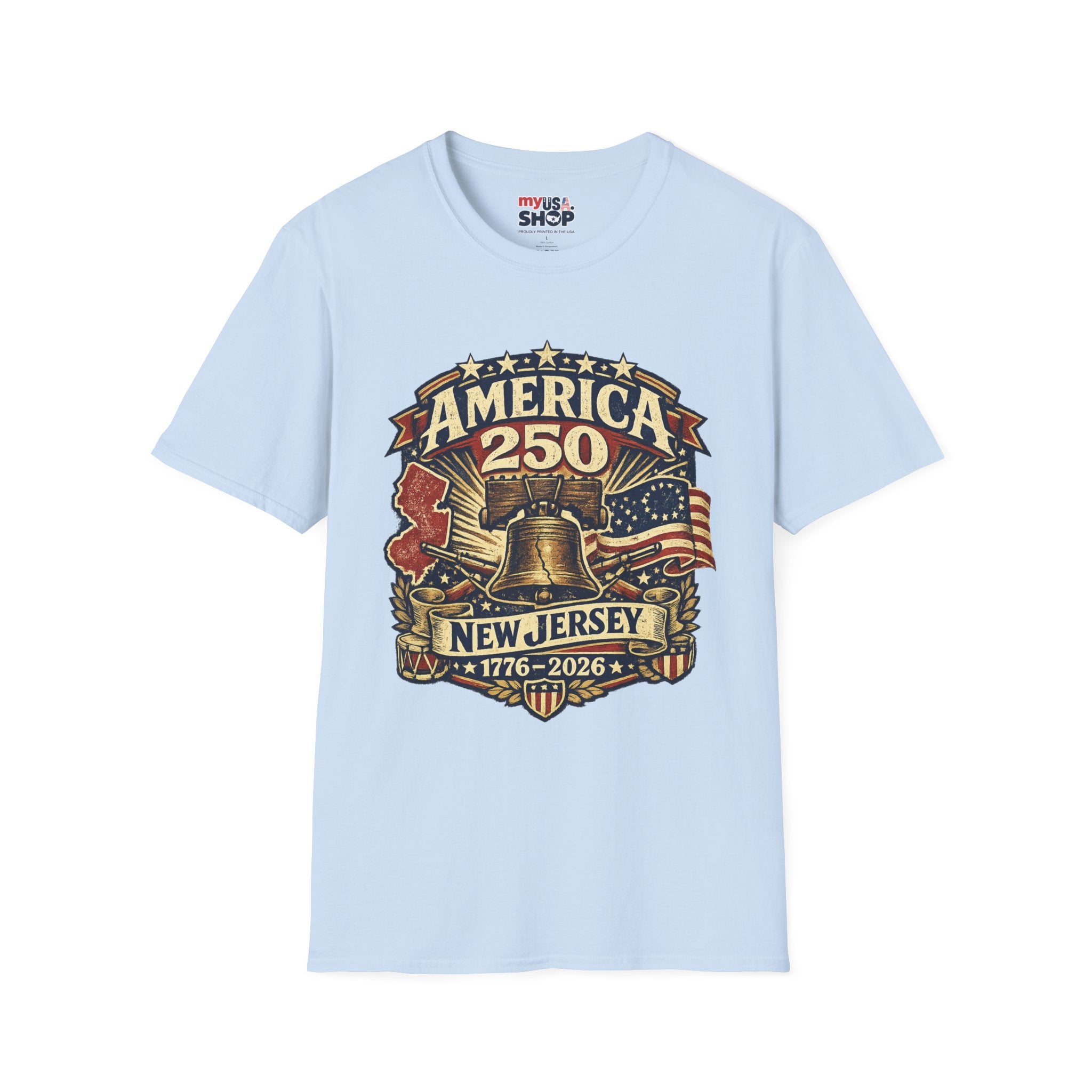 America 250 — New Jersey Bicentennial 1776–2026 Celebratory
