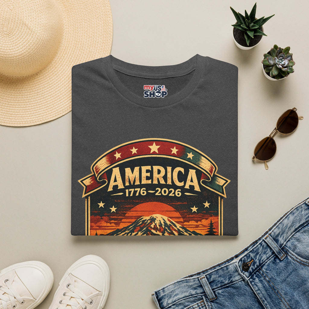 America 250 - Washington State Vintage T-Shirt