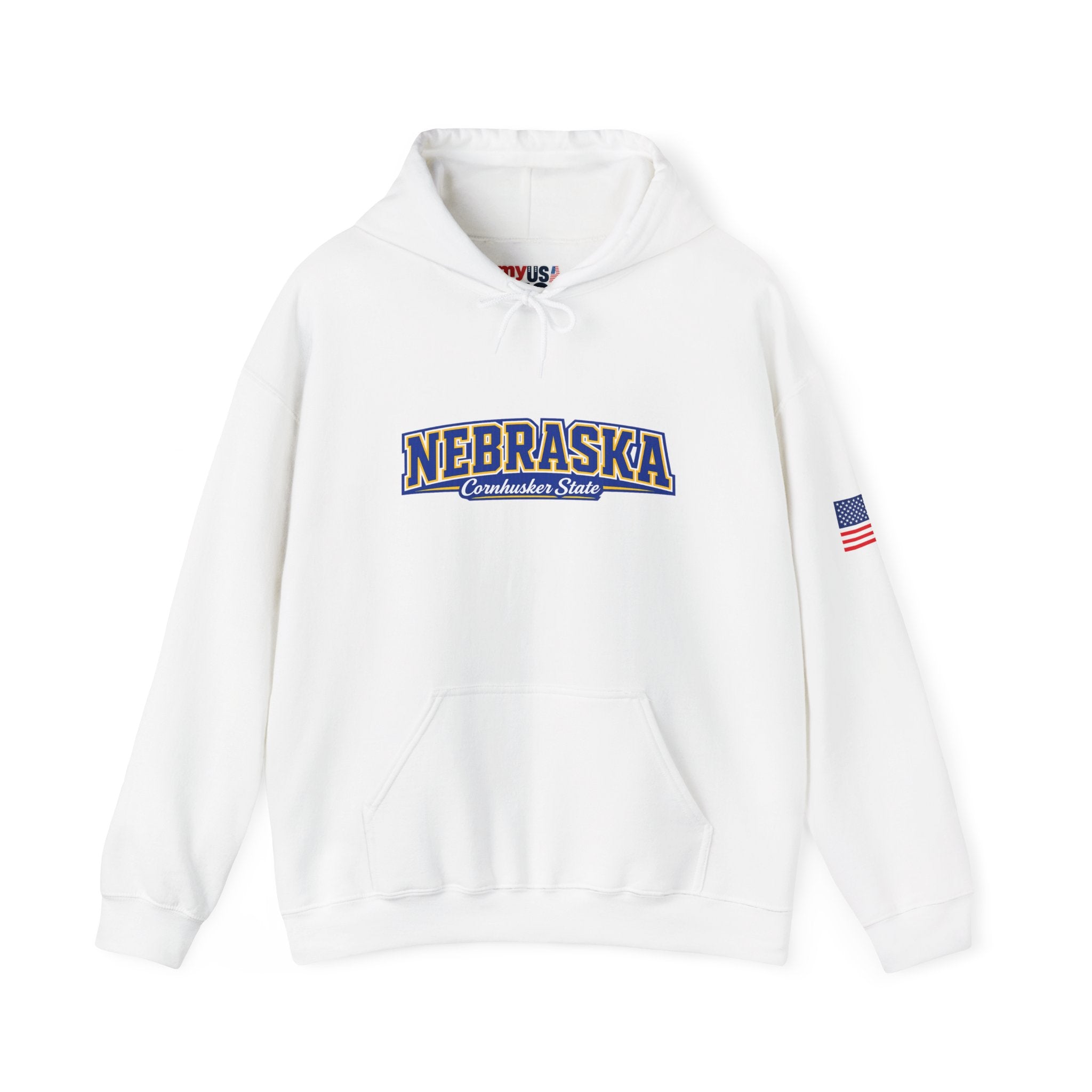 Nebraska Cornhusker State Heavy Blend Hooded Sweatshirt