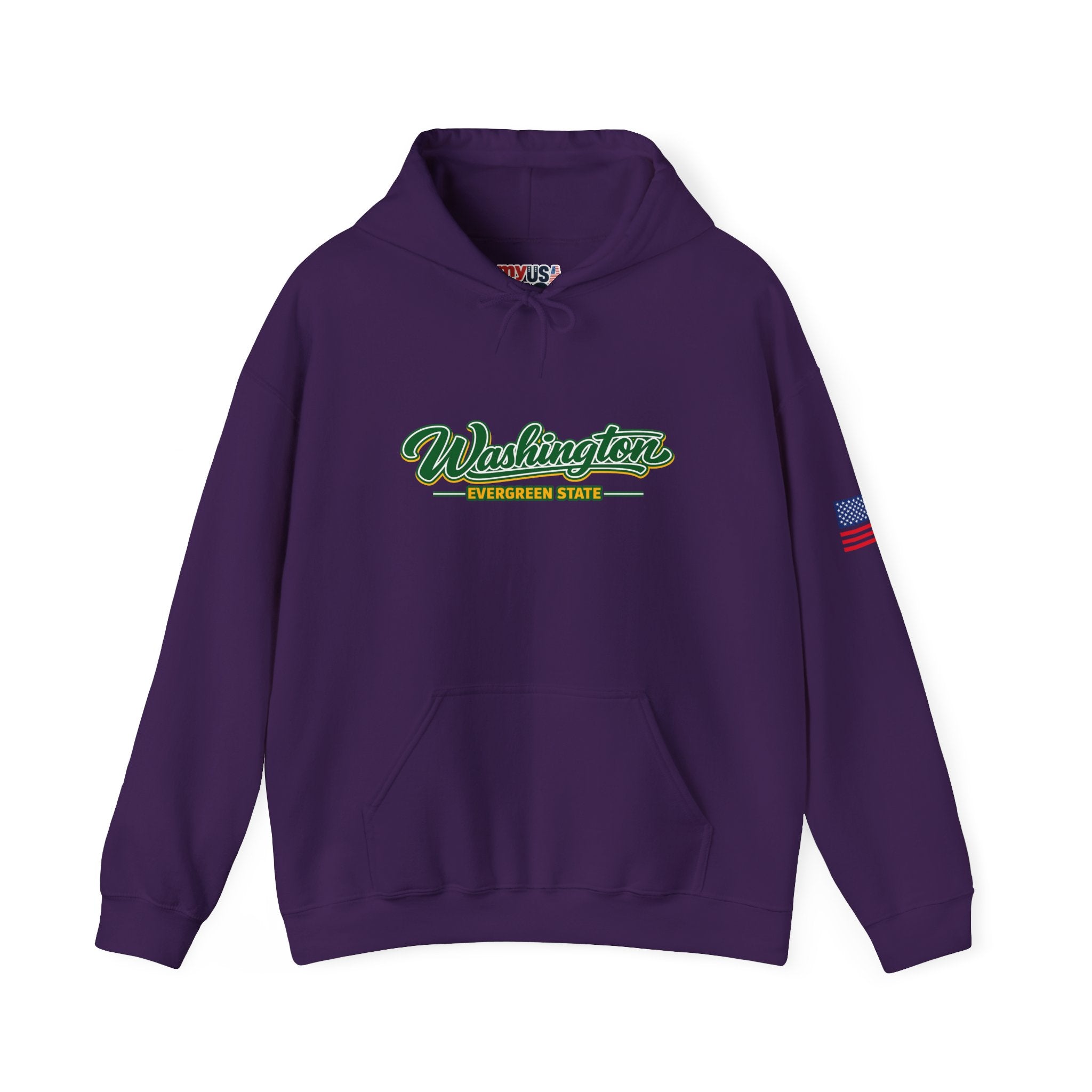 Washington Evergreen State Heavy Blend Hooded Sweatshirt