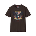 America 250 Texas Shirt — Texas Strong Patriotic Eagle Graphic Tee