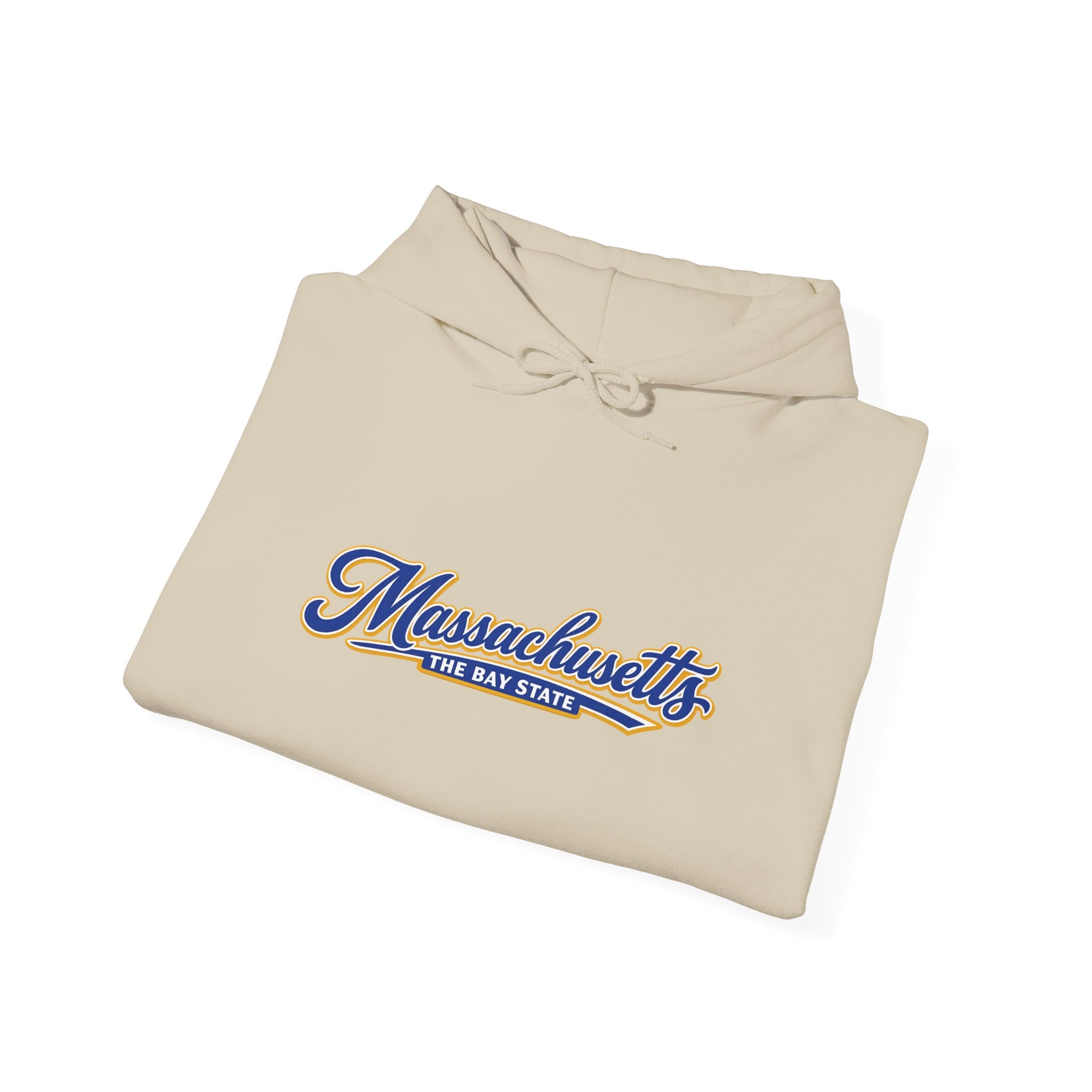 Massachusetts The Bay State Heavy Blend Hooded Sweatshirt