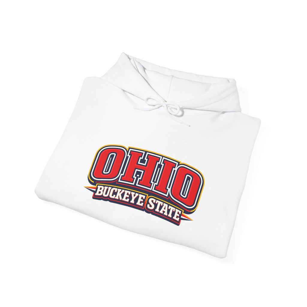 Ohio Buckeye State Heavy Blend Hooded Sweatshirt