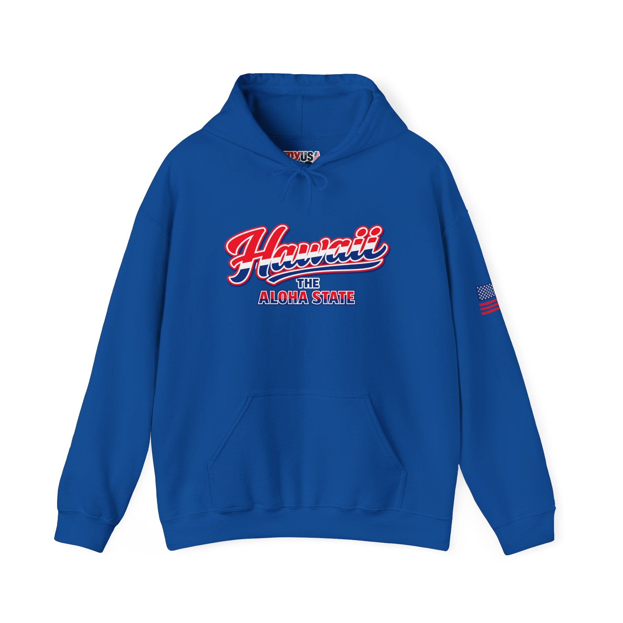 Hawaii The Aloha State Heavy Blend Hooded Sweatshirt