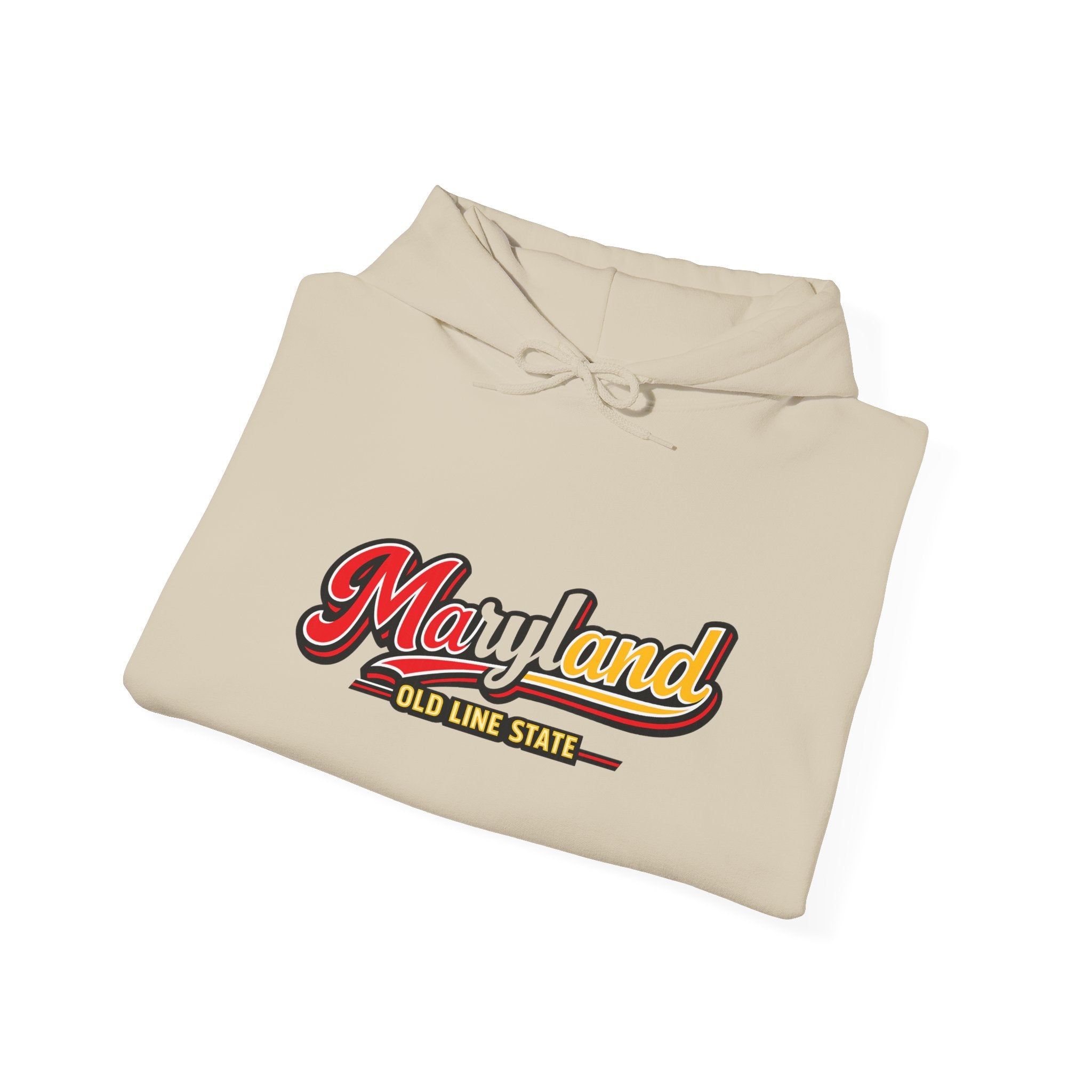 Maryland Old Line State Heavy Blend Hooded Sweatshirt