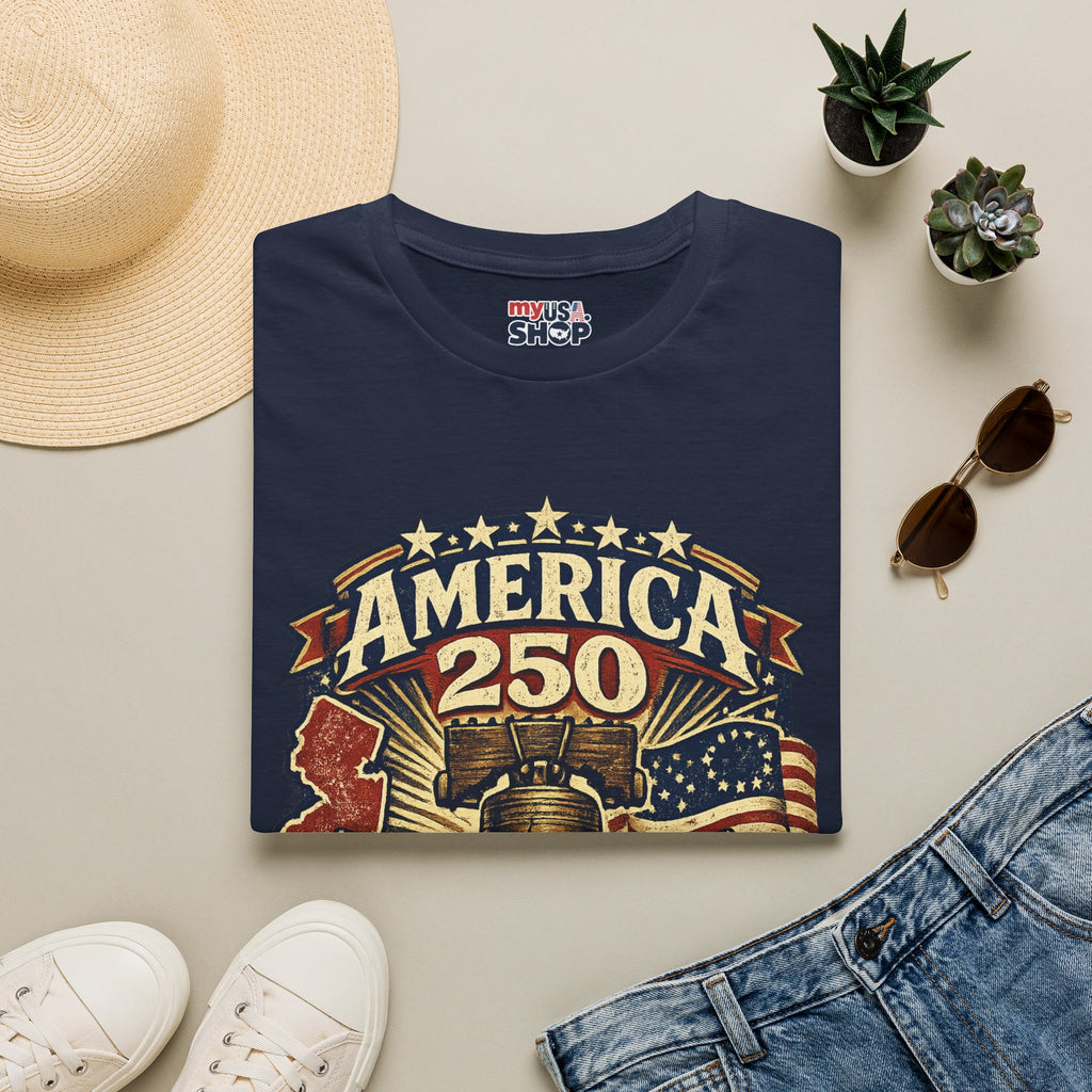 America 250 — New Jersey Bicentennial 1776–2026 Celebratory