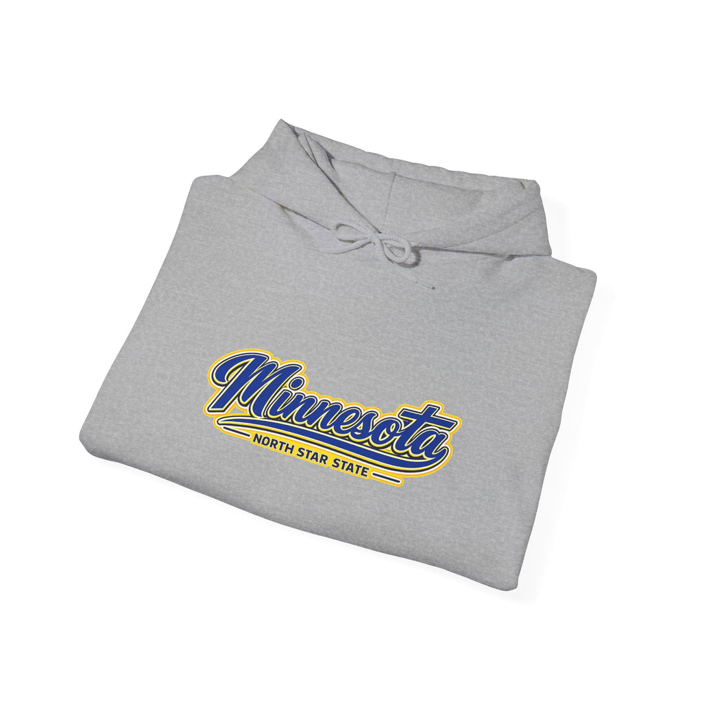 Minnesota North Star State Heavy Blend Hooded Sweatshirt