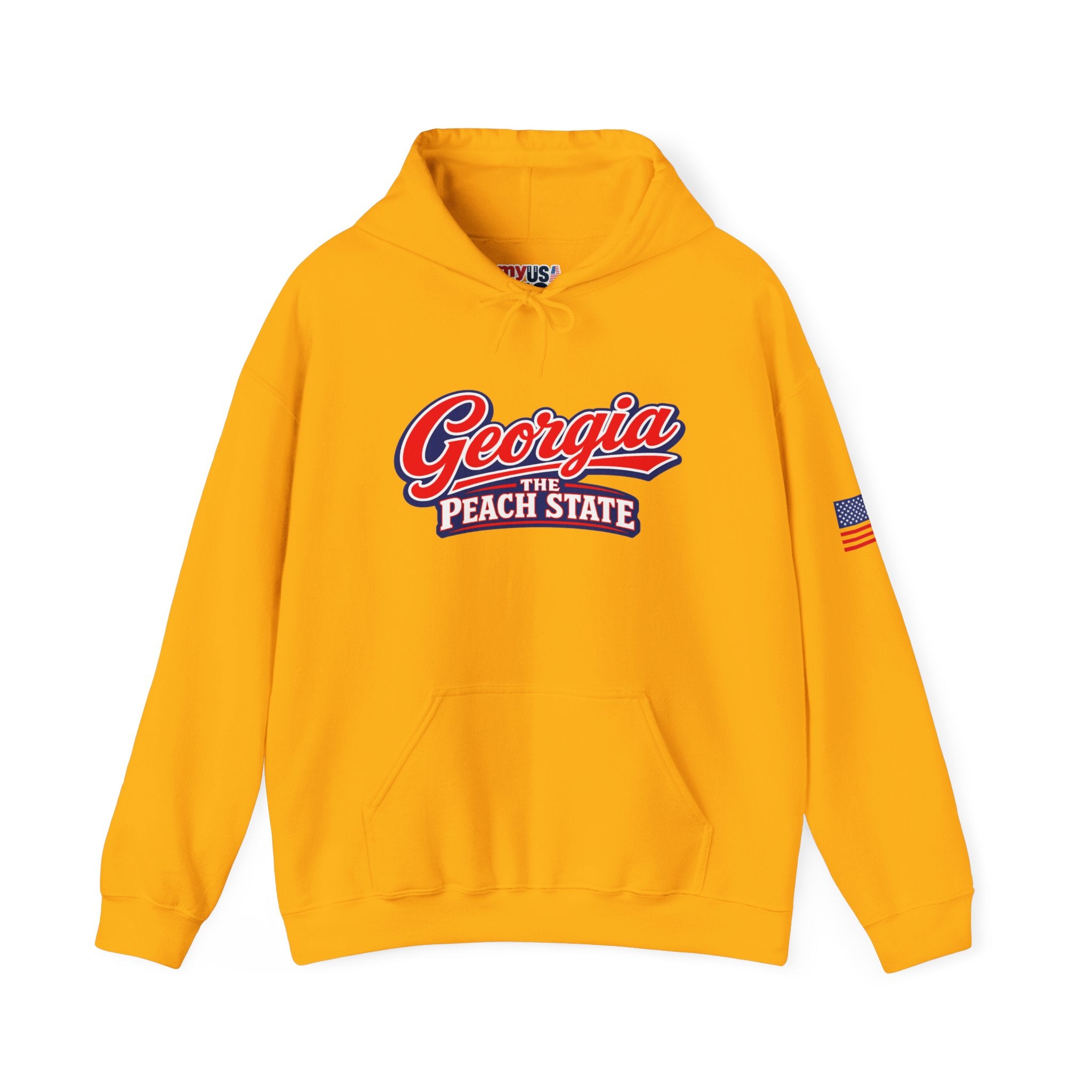 Georgia The Peach State Heavy Blend Hooded Sweatshirt