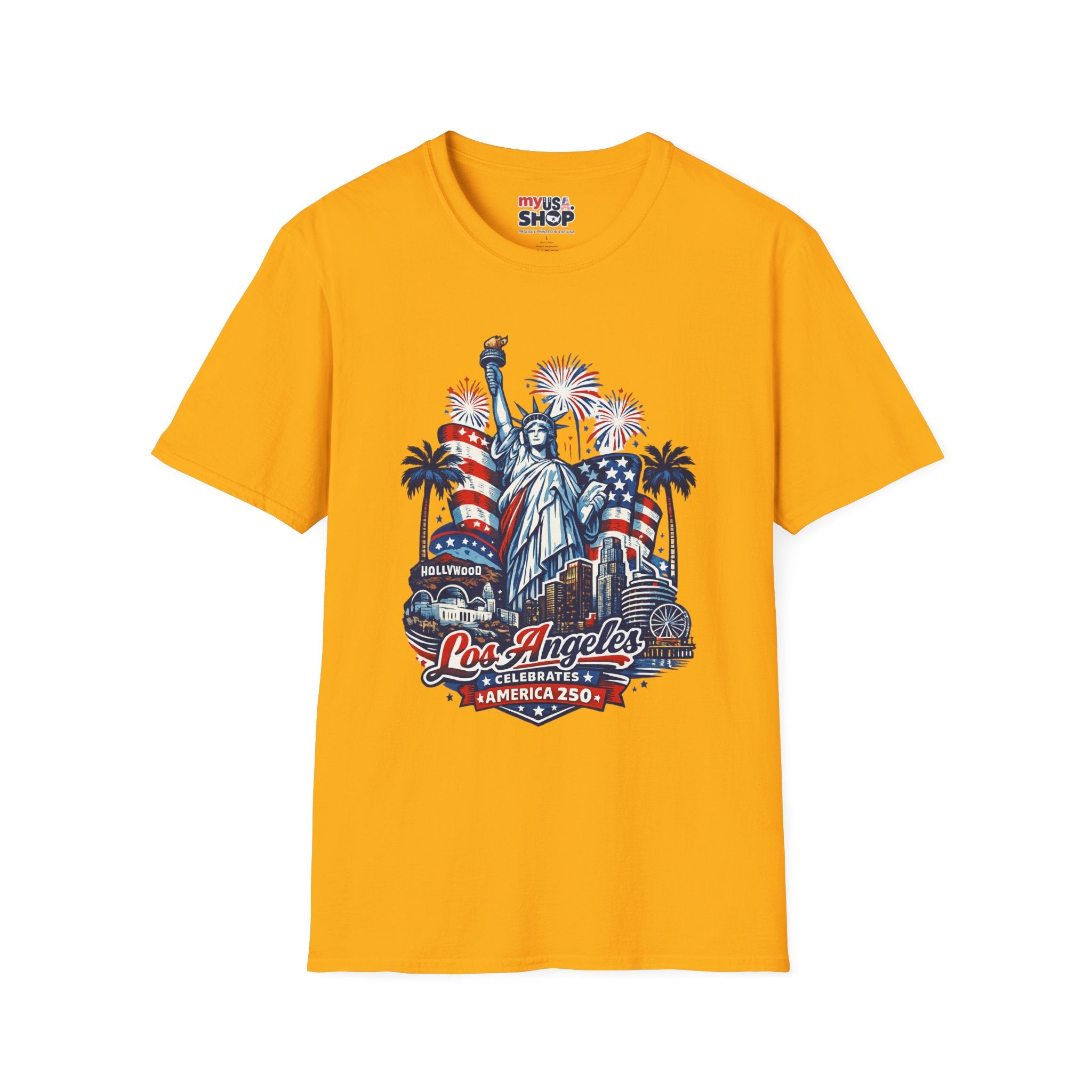 America 250 Statue of Liberty in Los Angeles California Tee
